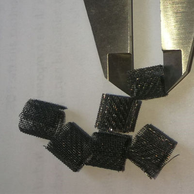 Anillo de embalaje Dixon de malla de alambre de titanio 6 * 6mm para embalaje aleatorio de laboratorio