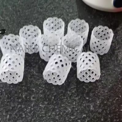 Anillo de embalaje reforzado de polipropileno TP de 25 mm para torre de destilación de urea